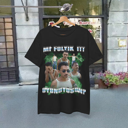 Mi folyik itt Gyöngyösön? - 90-es évek styled póló