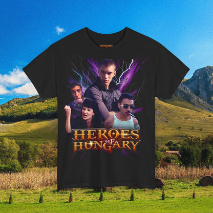 Heroes of Hungary - All stars - Magyarország legendái - 90-es évek styled póló