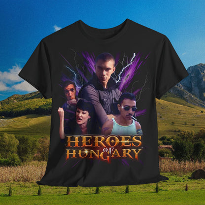 Heroes of Hungary - All stars - Magyarország legendái - 90-es évek styled póló
