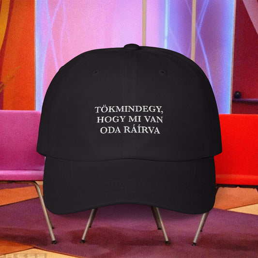 Tökmindegy, hogy mi van oda ráírva - Vámpír Ági - Hímzett sapka