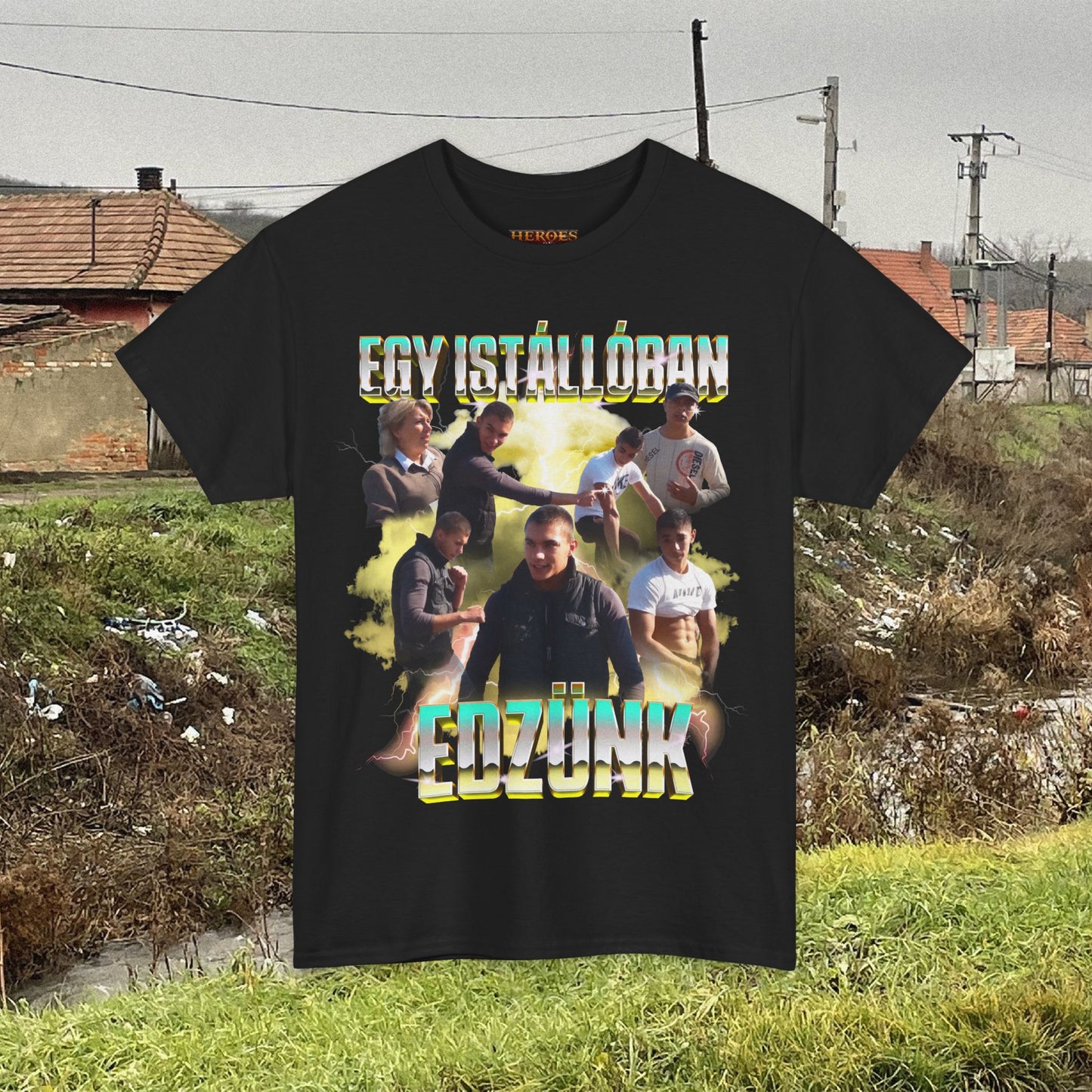 Egy Istállóban Edzünk! - Duranda - Egy nap a hivtalaban - 90-es évek styled póló