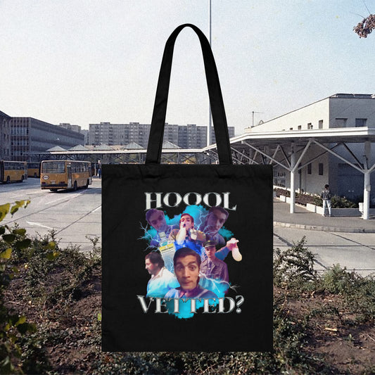 Hool vetted? Alfonz a szipus - 90-es évek styled Organikus pamut tote bag